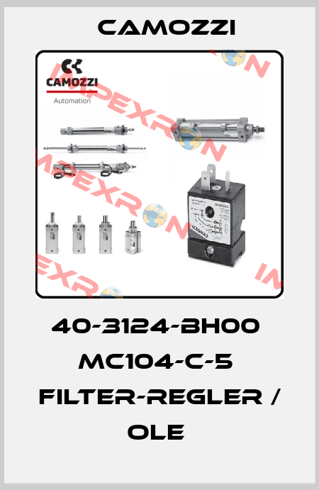 40-3124-BH00  MC104-C-5  FILTER-REGLER / OLE  Camozzi