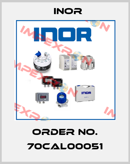 Order No. 70CAL00051 Inor