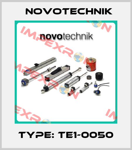 Type: TE1-0050 Novotechnik