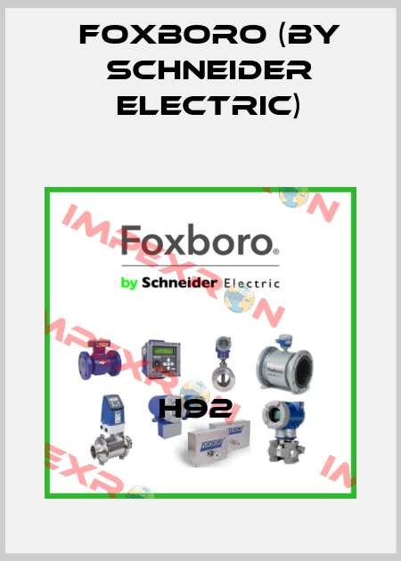H92  Foxboro (by Schneider Electric)
