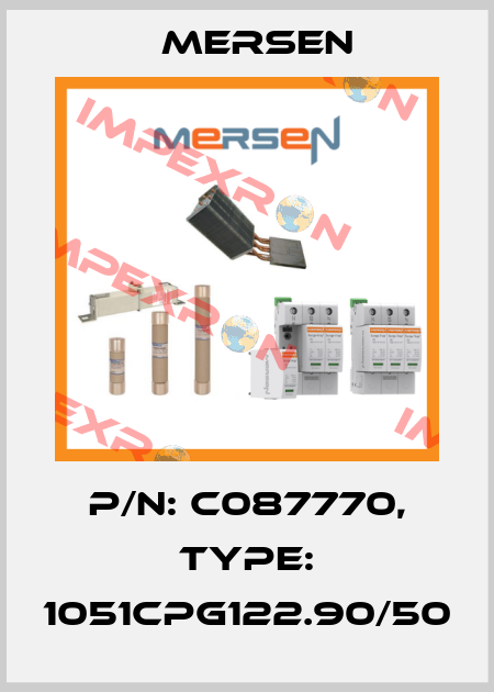 P/N: C087770, Type: 1051CPG122.90/50 Mersen