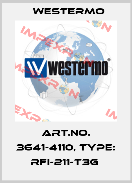 Art.No. 3641-4110, Type: RFI-211-T3G  Westermo