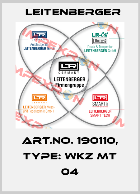 Art.No. 190110, Type: WKZ MT 04 Leitenberger