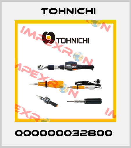 000000032800  Tohnichi