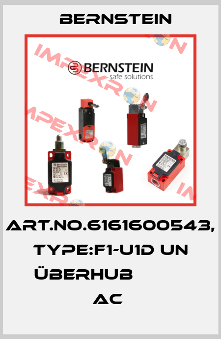 Art.No.6161600543, Type:F1-U1D UN ÜBERHUB           AC  Bernstein