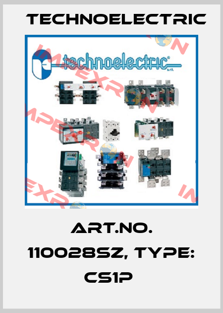 Art.No. 110028SZ, Type: CS1P  Technoelectric