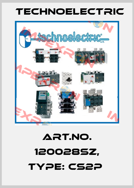 Art.No. 120028SZ, Type: CS2P  Technoelectric