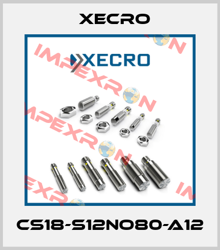 CS18-S12NO80-A12 Xecro