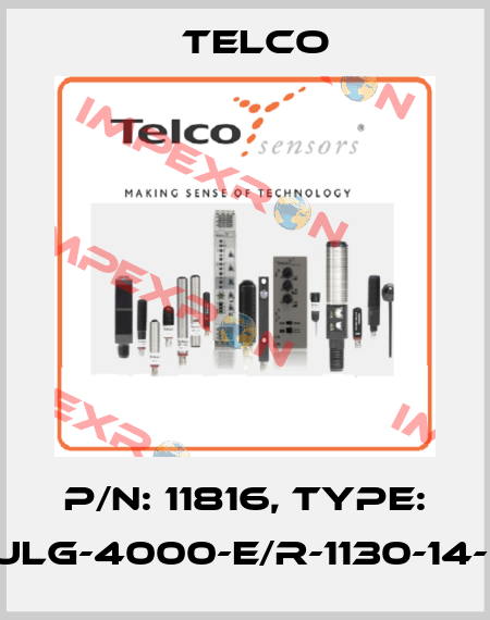 p/n: 11816, Type: SULG-4000-E/R-1130-14-01 Telco