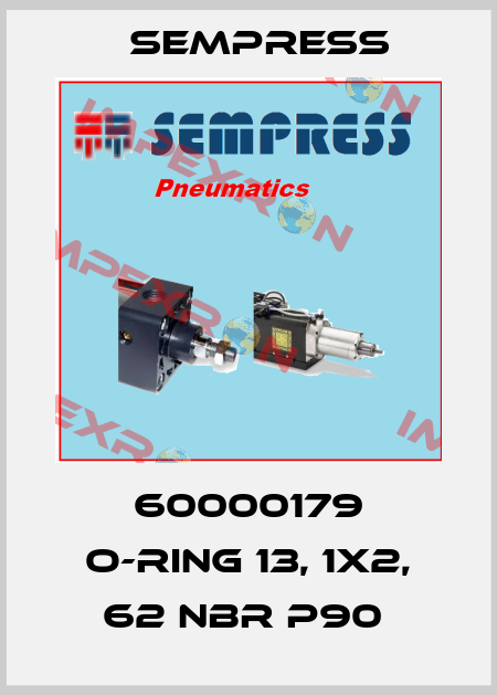 60000179 O-RING 13, 1X2, 62 NBR P90  Sempress