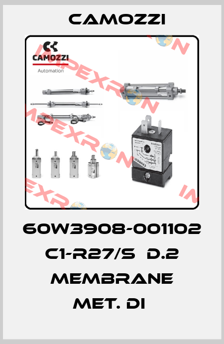 60W3908-001102  C1-R27/S  D.2 MEMBRANE MET. DI  Camozzi