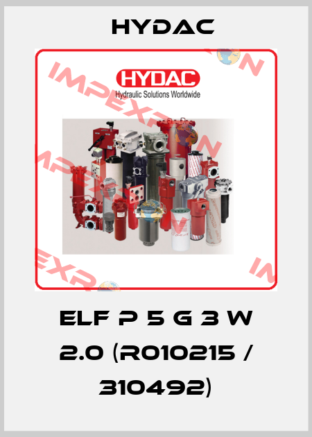 ELF P 5 G 3 W 2.0 (R010215 / 310492) Hydac