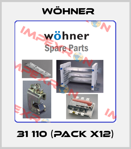 31 110 (pack x12) Wöhner