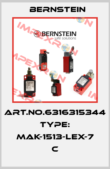 Art.No.6316315344 Type: MAK-1513-LEX-7 C Bernstein