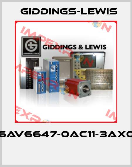 6AV6647-0AC11-3AX0  Giddings-Lewis