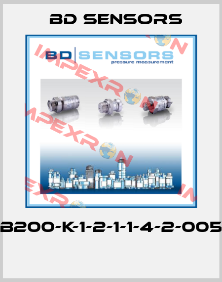 768-B200-K-1-2-1-1-4-2-005-000  Bd Sensors
