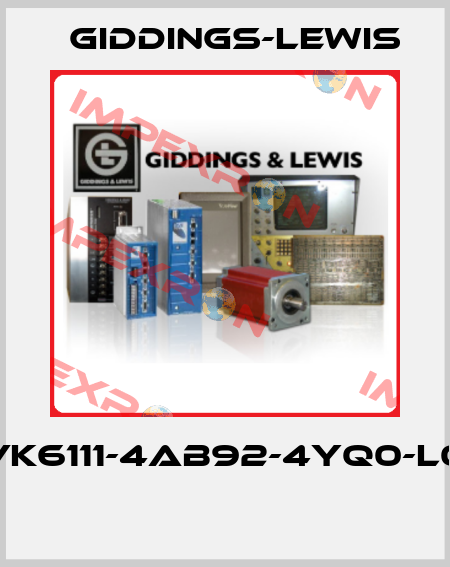 7VK6111-4AB92-4YQ0-L0R  Giddings-Lewis