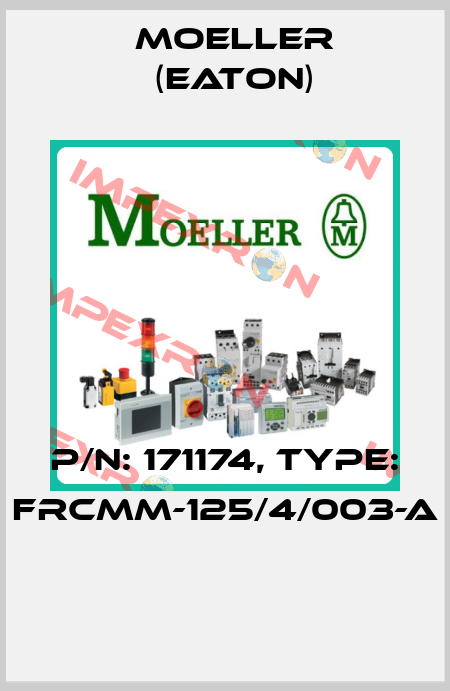 P/N: 171174, Type: FRCMM-125/4/003-A  Moeller (Eaton)