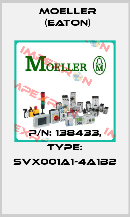 P/N: 138433, Type: SVX001A1-4A1B2  Moeller (Eaton)