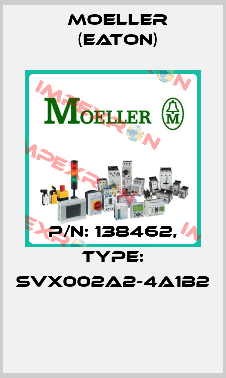 P/N: 138462, Type: SVX002A2-4A1B2  Moeller (Eaton)