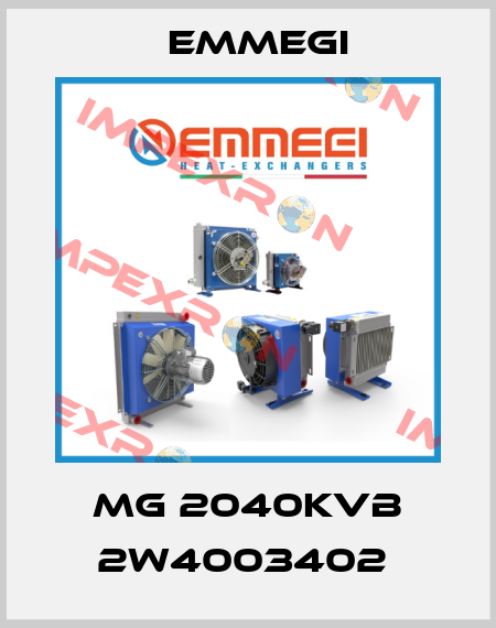 MG 2040KVB 2W4003402  Emmegi