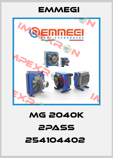 MG 2040K 2PASS 254104402  Emmegi