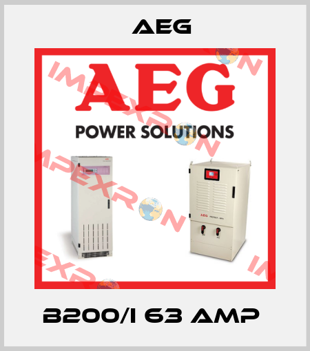 B200/I 63 Amp  AEG