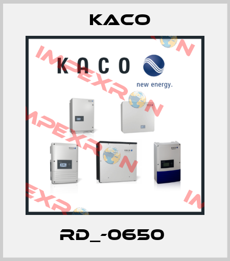 RD_-0650  Kaco