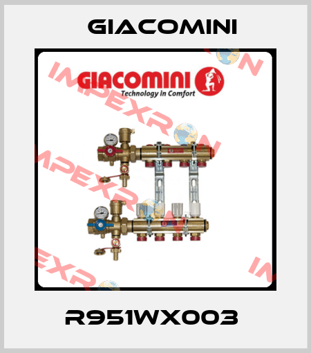R951WX003  Giacomini
