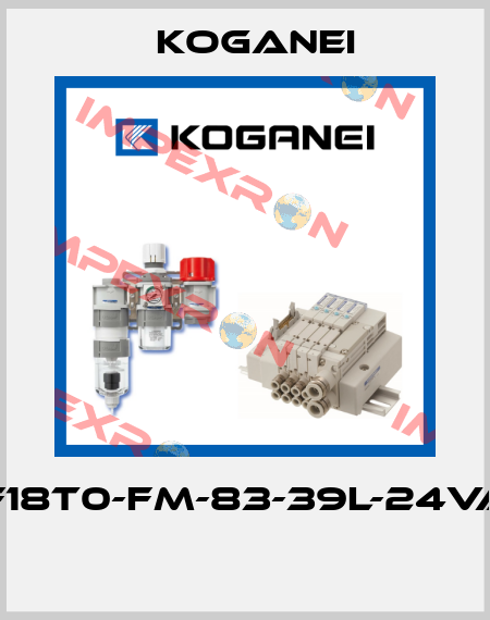 CF18T0-FM-83-39L-24VAC  Koganei