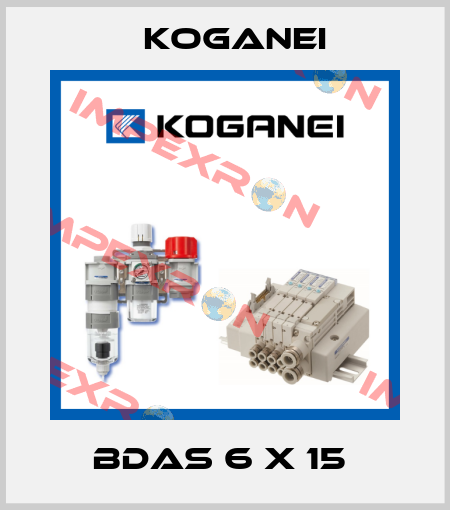 BDAS 6 X 15  Koganei