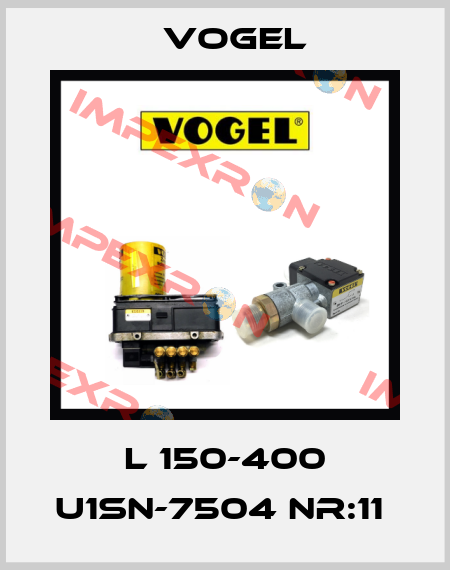 L 150-400 U1SN-7504 NR:11  Vogel