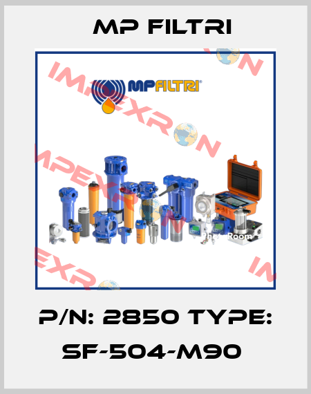 P/N: 2850 Type: SF-504-M90  MP Filtri