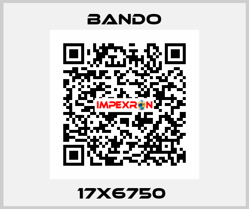 17X6750  Bando