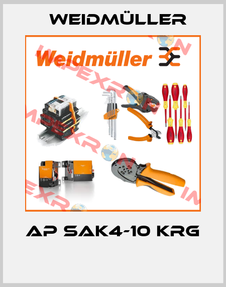 AP SAK4-10 KRG  Weidmüller