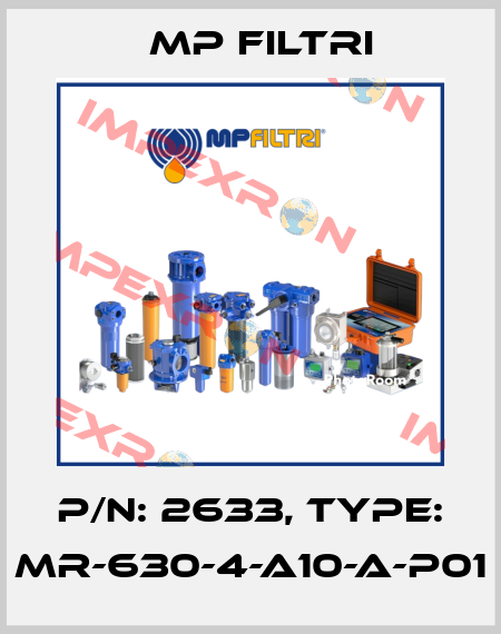 P/N: 2633, Type: MR-630-4-A10-A-P01 MP Filtri
