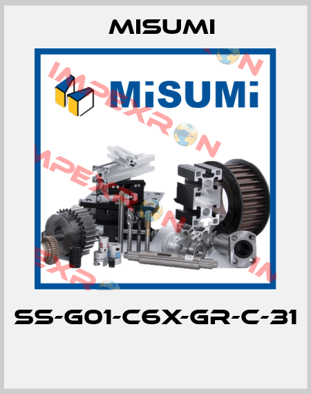 SS-G01-C6X-GR-C-31  Misumi