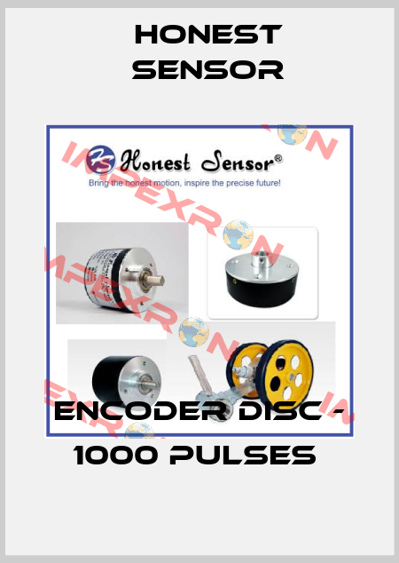 Encoder disc - 1000 pulses  HONEST SENSOR