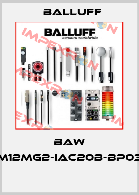 BAW M12MG2-IAC20B-BP03  Balluff