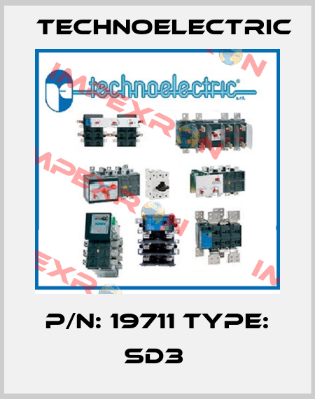 P/N: 19711 Type: SD3  Technoelectric