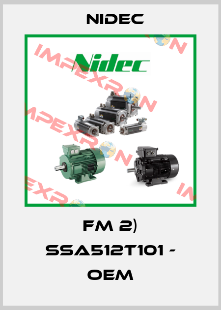 FM 2) SSA512T101 - OEM Nidec