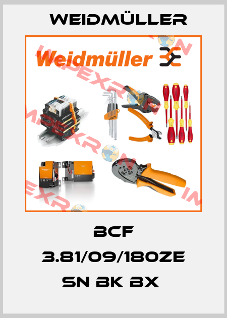 BCF 3.81/09/180ZE SN BK BX  Weidmüller