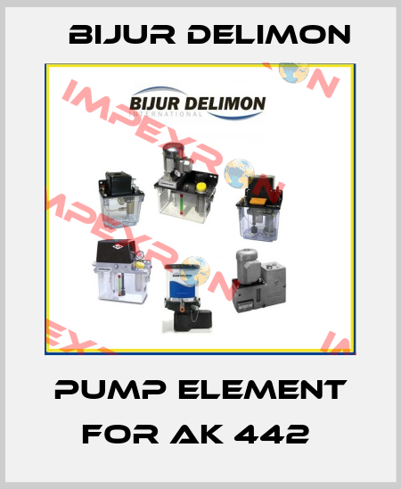 Pump element for AK 442  Bijur Delimon
