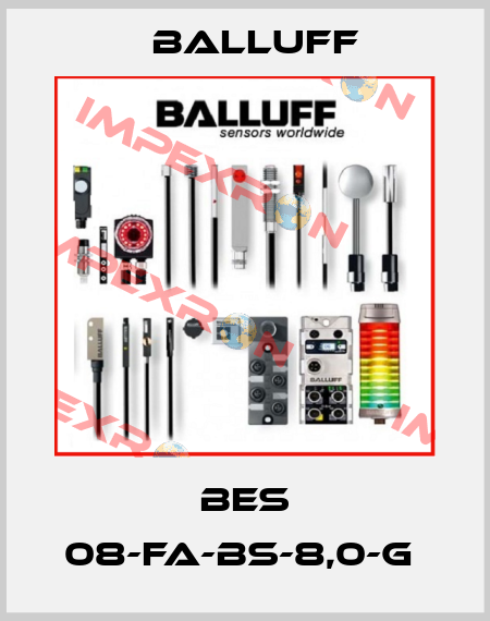 BES 08-FA-BS-8,0-G  Balluff