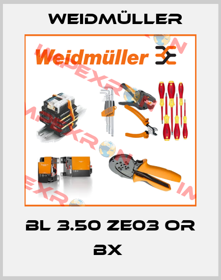 BL 3.50 ZE03 OR BX  Weidmüller
