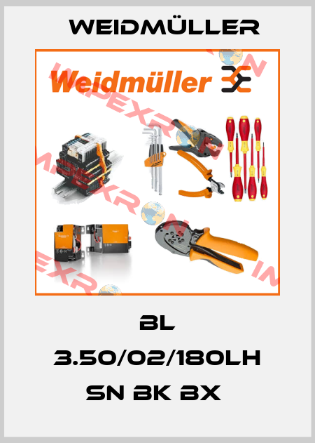 BL 3.50/02/180LH SN BK BX  Weidmüller