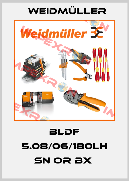BLDF 5.08/06/180LH SN OR BX  Weidmüller
