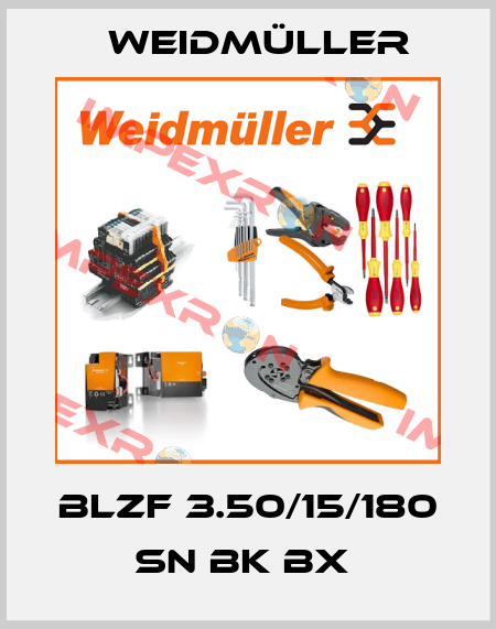 BLZF 3.50/15/180 SN BK BX  Weidmüller