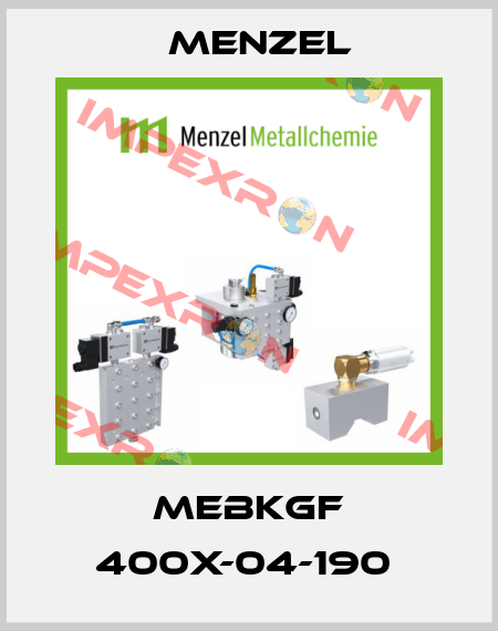 MEBKGF 400X-04-190  Menzel