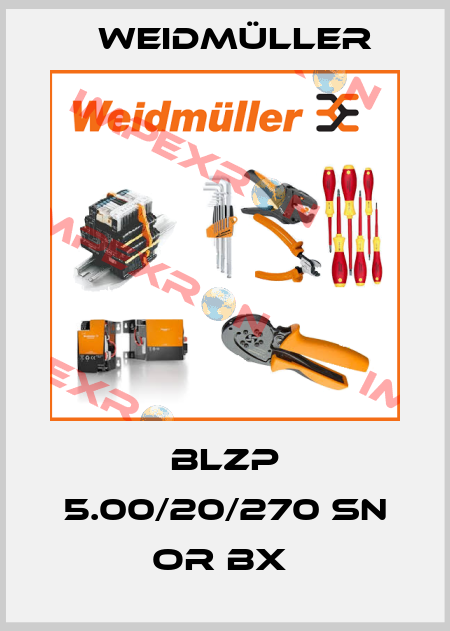 BLZP 5.00/20/270 SN OR BX  Weidmüller